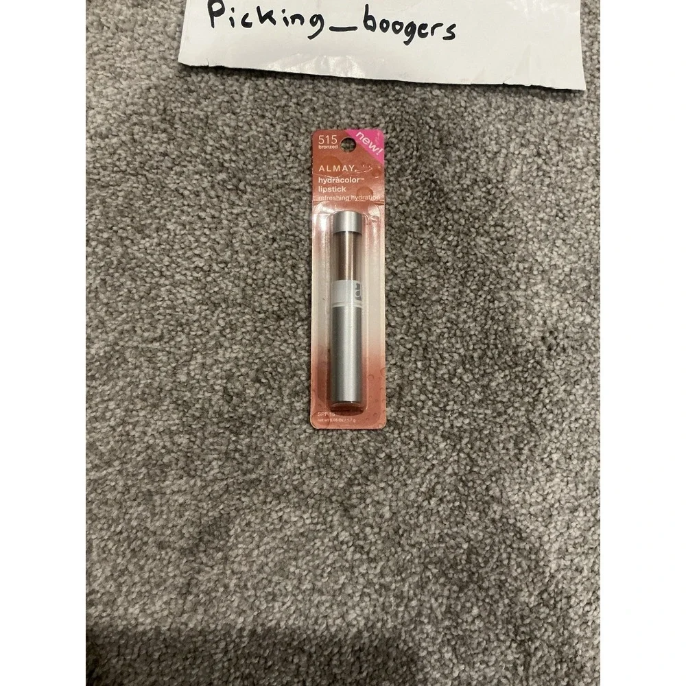 ALMAY Hydracolor Lipstick 515 BRONZED 0.06oz *Discontinued*